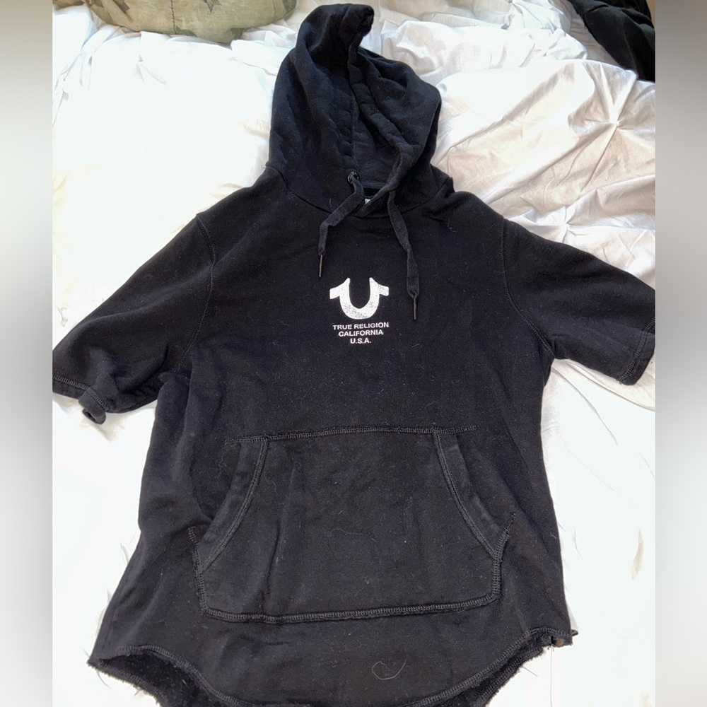 Mid sleeve True Religion Hoodie, small, worn once